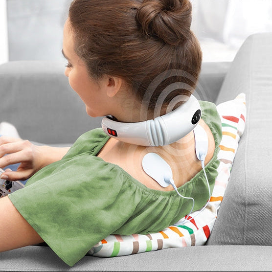 Masajeador de cuello y espalda electromagnético