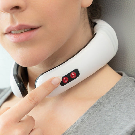 Masajeador de cuello y espalda electromagnético