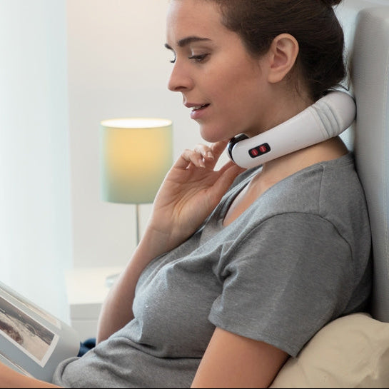 Masajeador de cuello y espalda electromagnético